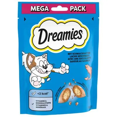 Dreamies Mega Pack Salmão (180 g)