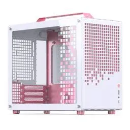 Caixa Micro-ATX Jonsbo Z20 Branca/Rosa