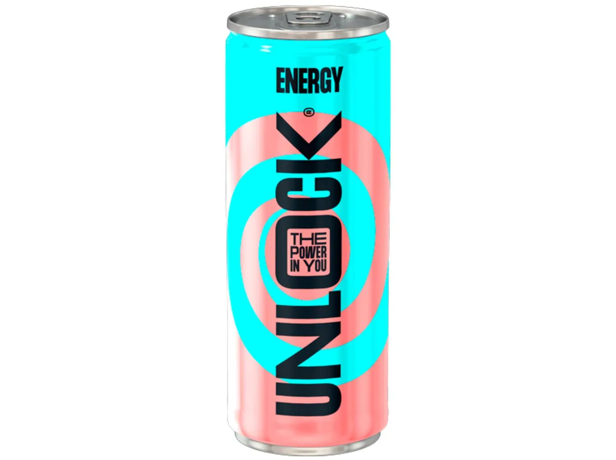 Bebida energética Unlock 0,25 L