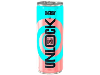 Bebida energética Unlock 0,25 L