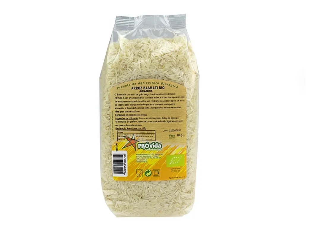 Arroz Provida basmati bio 1 kg