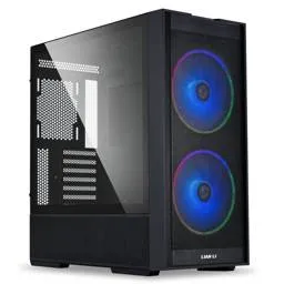 Caixa ATX Lian Li Lancool 206 Vidro Temperado Preta LianLi