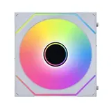 Ventoinha Lian Li UNI FAN SL120 Infinity Wireless RGB Reverse Blade PWM Branco 120mm