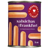 Salsichas Tipo Frankfurt em Lata 8 un Despensa Clássica