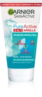 Garnier Pure Active esfoliante de limpeza 3 em 1 150 ml