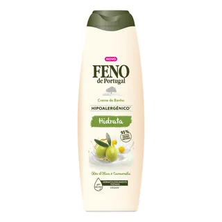 Gel de Banho Hipoalergénico Hidrata Óleo de Oliva e Camomila Feno
