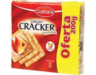Pack cream cracker Cuétara 200 g leve 3 pague 2