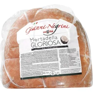 Mortadela com Trufa Peso Aproximado por unidade 4 kg - Gianni Negrini