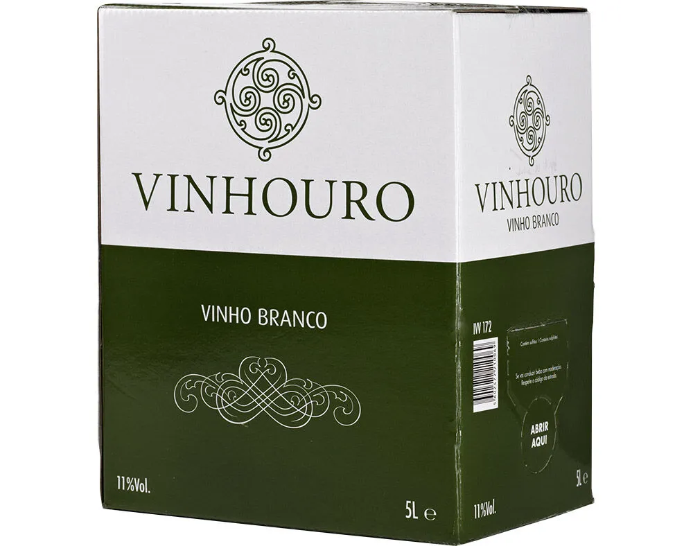 Vinho branco Vinhouro bag in box 5 L