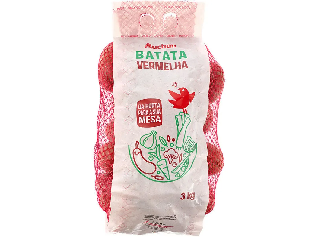Batata vermelha Auchan 3 kg