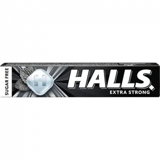Rebuçados Halls Extra Strong sem Açúcar