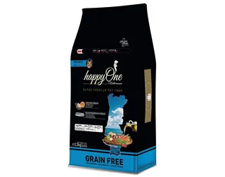 Ração Happyone Mediterraneum cão sardinha 12 kg