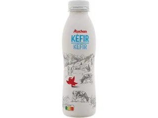Kefir líquido Auchan natural 500 g
