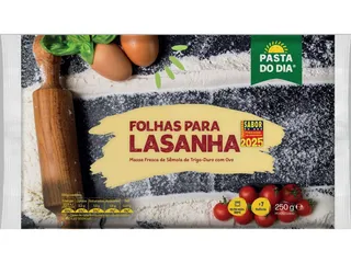 Folhas de lasanha Pasta DO DIA 250 g