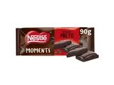 Tablete Nestlé Moments chocolate preto 90 g