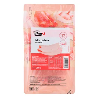 Mortadela Fatiada 200g PorSi