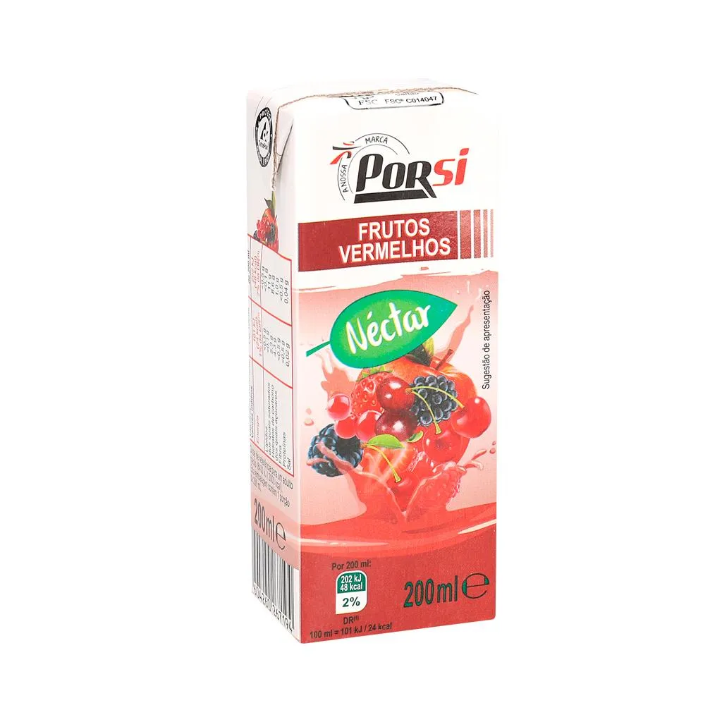 Néctar Frutos Vermelhos 200ml