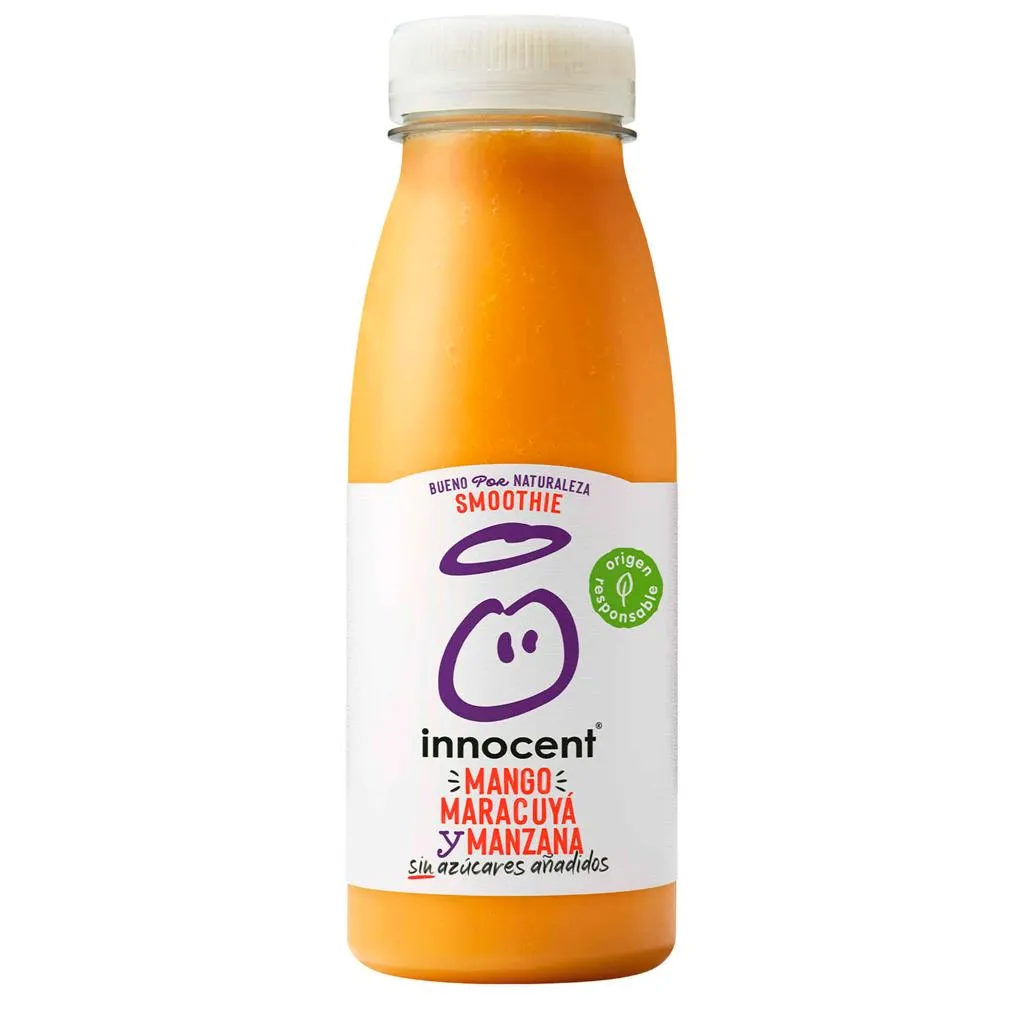 Smoothie de manga e maracujá, 250 ml