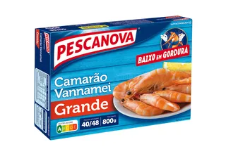 Camarão Pescanova vannamei 40-48 800 g