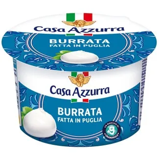 Queijo Burrata unidade 125 g - Casa Azzurra