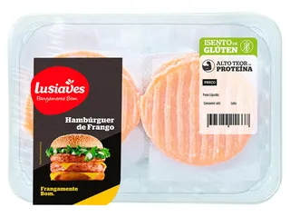 Hambúrguer de frango lusiaves 460 g