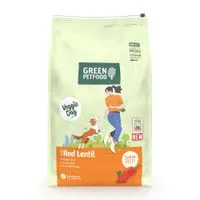 Green Petfood com lentilhas vermelhas