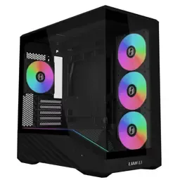 Caixa Micro-ATX Lian Li V100 Mini RGB Tempered Glass Preta