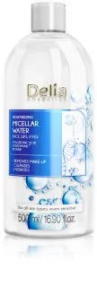 Delia Cosmetics Micellar Water Hyaluronic Acid água micelar hidratante 500 ml