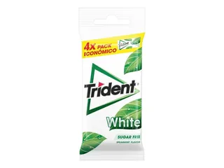 Pastilhas Trident elásticas white spearmint 56 g