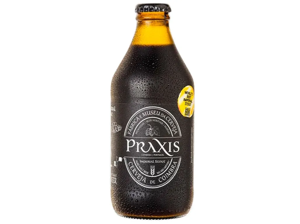 Cerveja artesanal Praxis imperial stout 0,33 L