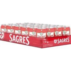 Cerveja com Álcool em Lata Sagres