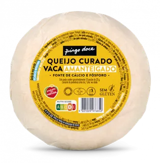 Queijo de Vaca Curado Amanteigado Pingo Doce