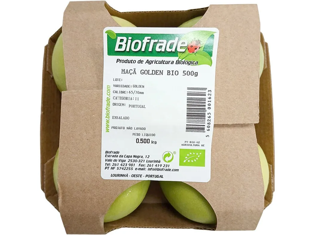 Maçã golden bio 500 g
