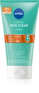 NIVEA Derma Skin Clear exfoliante de rosto 150 ml
