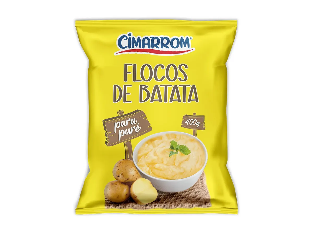 Flocos Cimarrom de batata 400 g