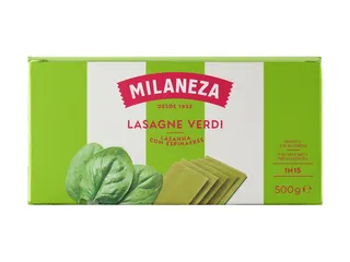 Massa lasanha Milaneza com espinafres 500 g