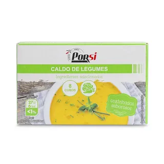 Caldo Legumes 8 Cubos 80g PorSi