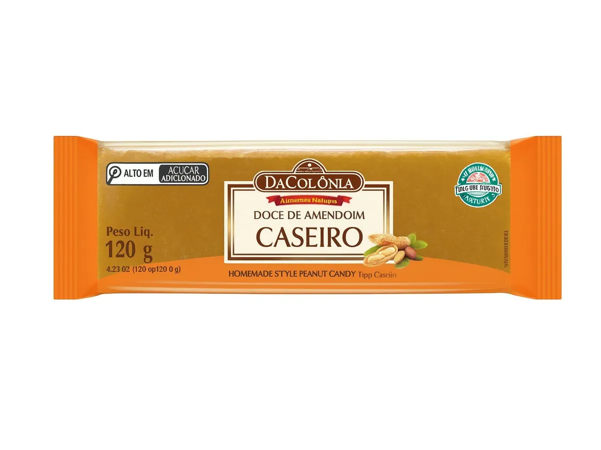 Doce de amendoim Dacolônia 120 g