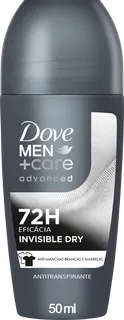 Desodorizante Roll-On Men Invisible Dry 72h Dove Men