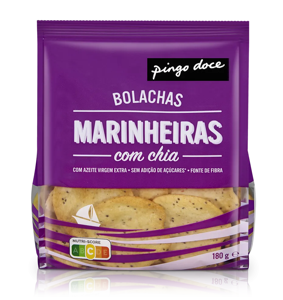 Bolachas Marinheiras com Chia