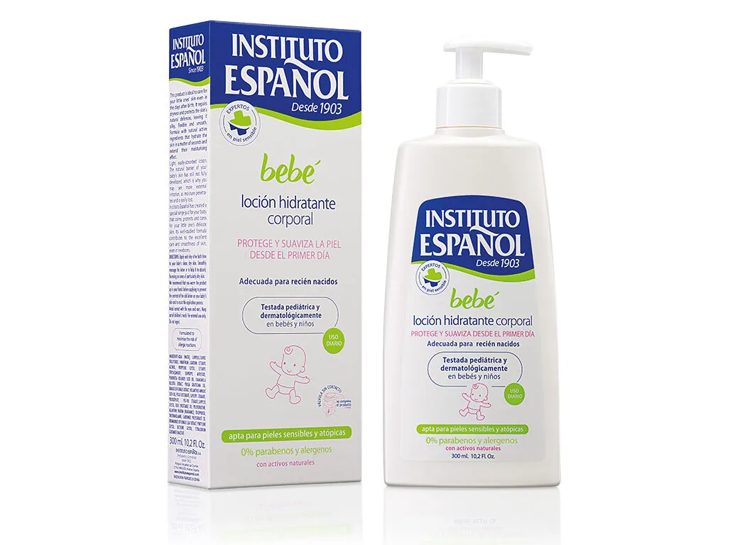 Creme hidratante Instituto Español bebé 300 ml