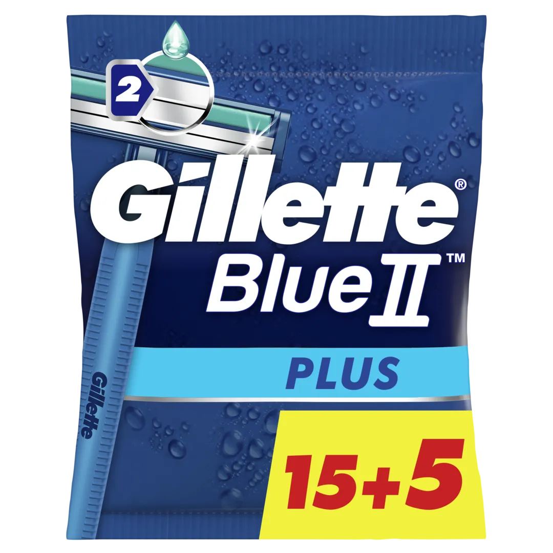 Lâminas Descartáveis Depilatória Blue 2 (15+5)