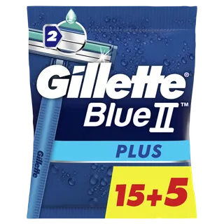 Lâminas Descartáveis Depilatória Blue 2 (15+5) Gillette
