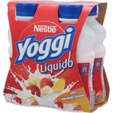 Iogurte Líquido Morango & Banana Yoggi 4x160g