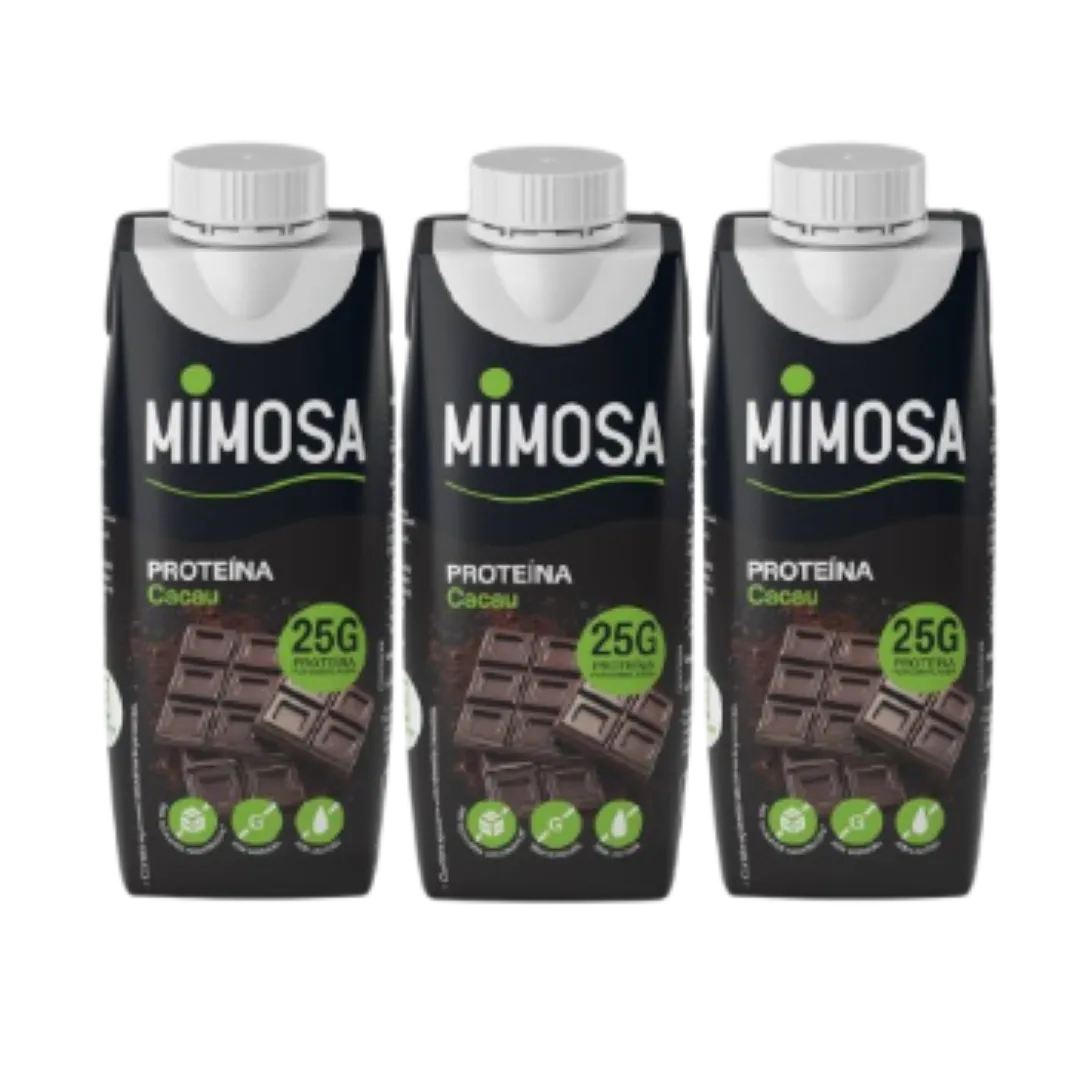 Leite Proteína Cacau sem Lactose Pack 3