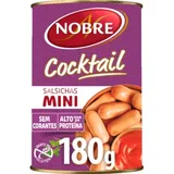 Salsichas Cocktail lata 180 g - Nobre