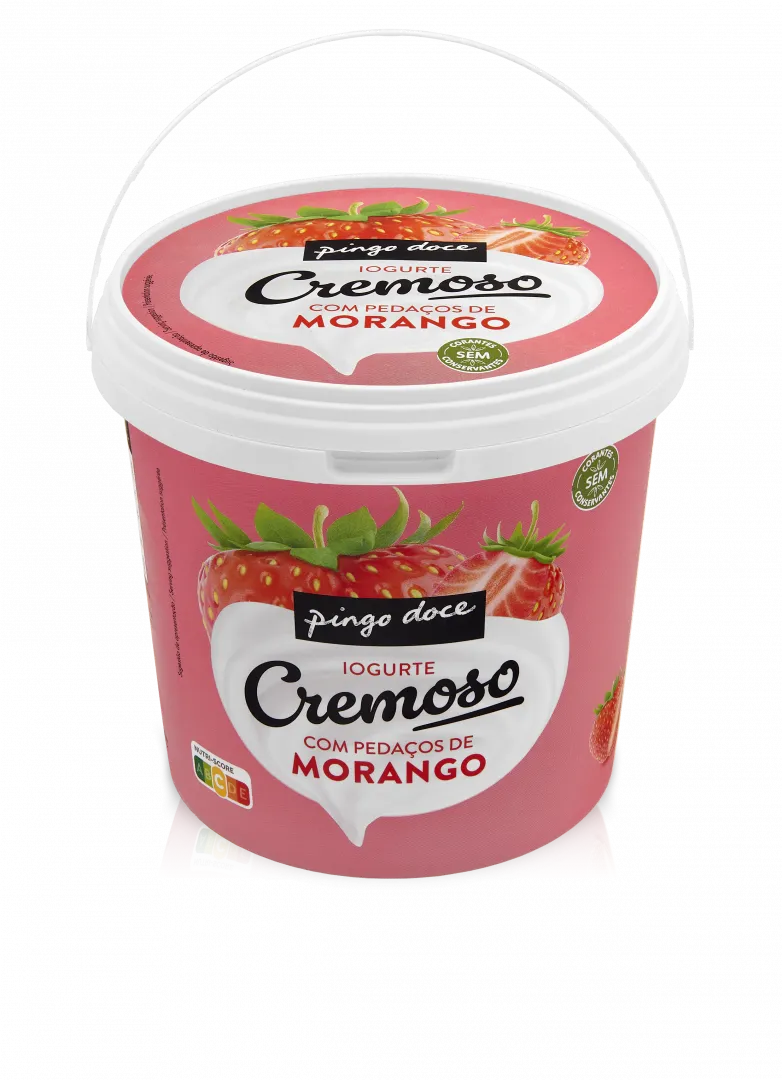 Iogurte Cremoso de Morango