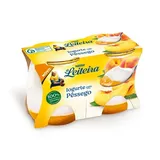 Iogurte com pêssego A Leiteira 2x125 g