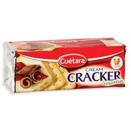 Bolachas cream cracker, embalagem de 200g