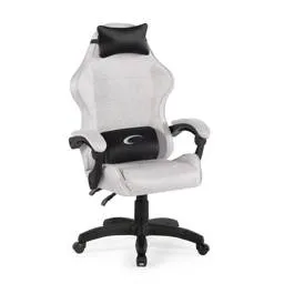 Cadeira Gaming Napofix Parma Silver Fabric